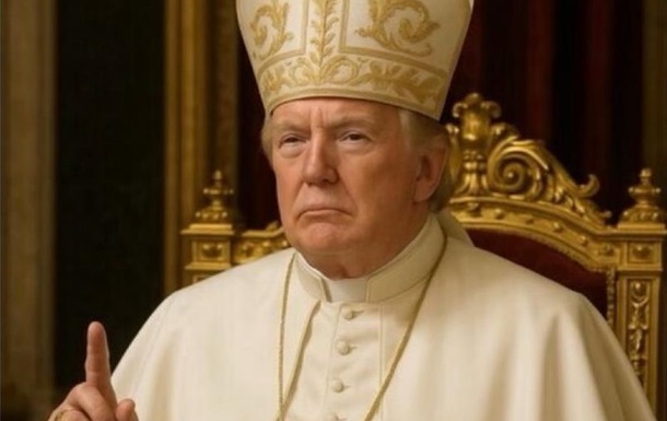 Трамп прокоментував публікацію свого зображення в образі Папи Римського: "Дружина сказала, це мило"