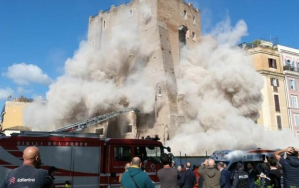 У Римі обвалилася історична вежа, є постраждалі