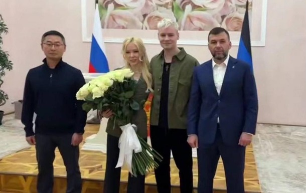 "Путіністи" Шаман і Мізуліна побралися в Донецьку