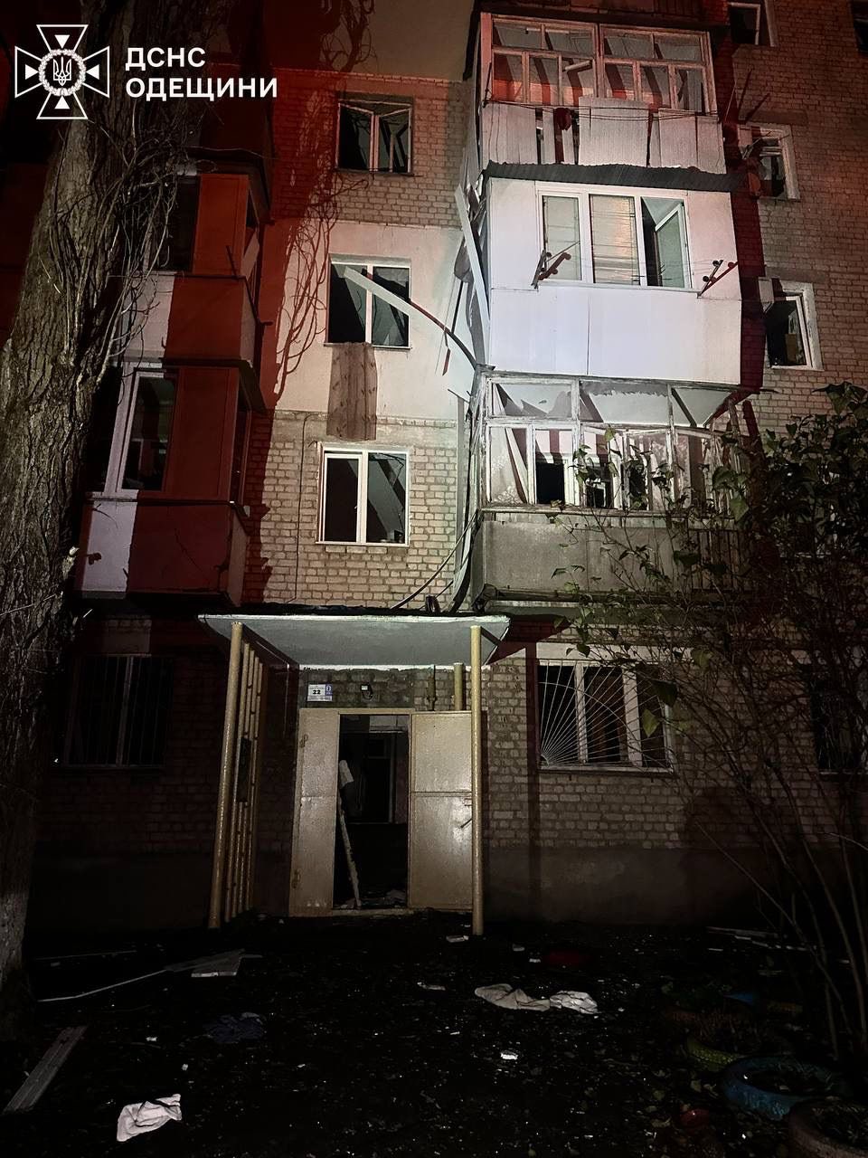 Одеса: вночі місто пережило чергову атаку безпілотниками