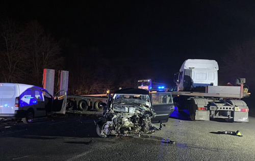 У Вінницькій області у ДТП з вантажівкою загинуло подружжя. ВІДЕО