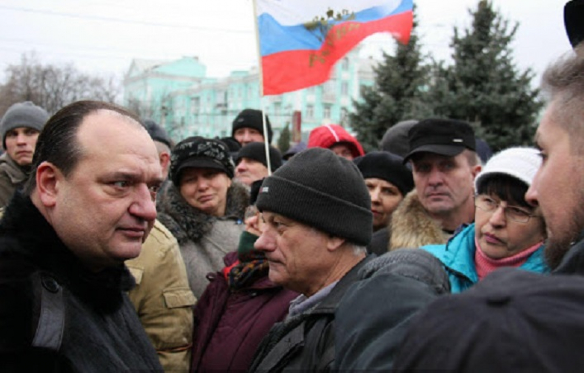 Сепаратист Струк очолив місто Кремінна на Луганщині. ВІДЕО