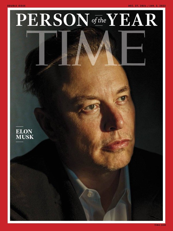 Илон Маск стал человеком года по версии Time