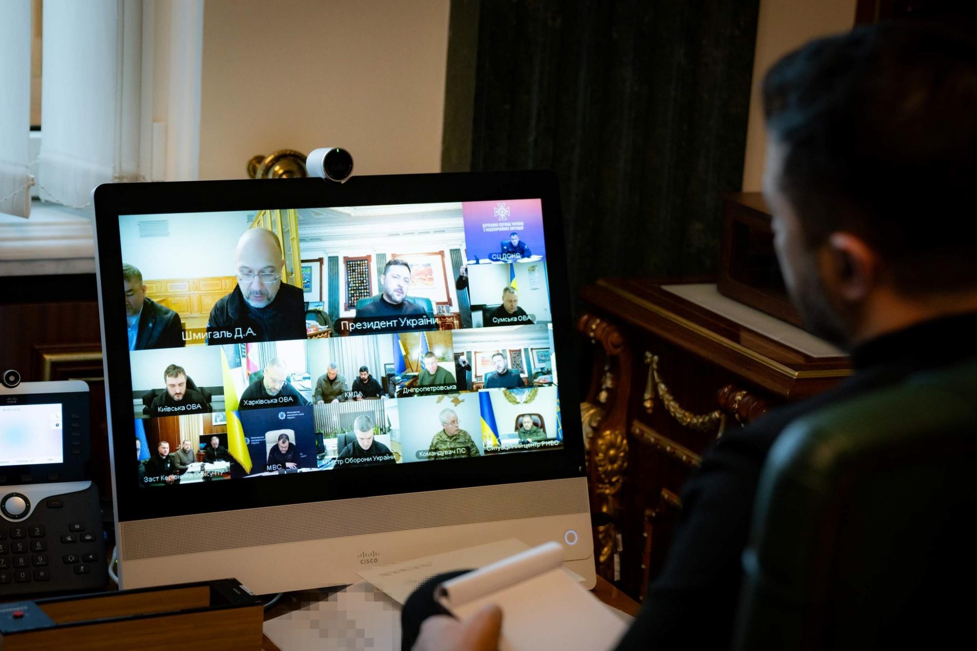 Зеленський про відновлення теплопостачання в Києві: "Треба діяти швидше"