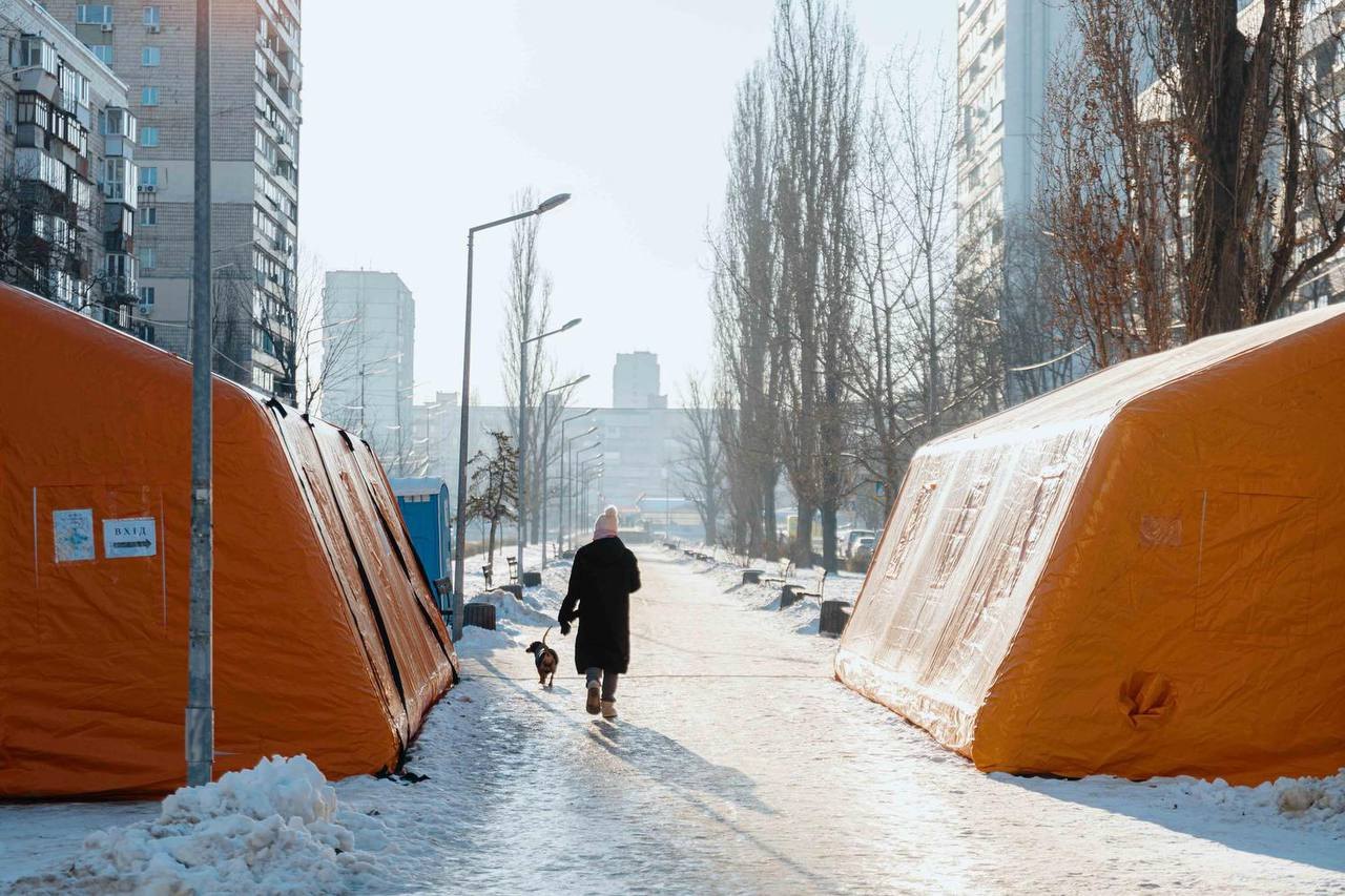 МВС збільшує кількість пунктів обігріву