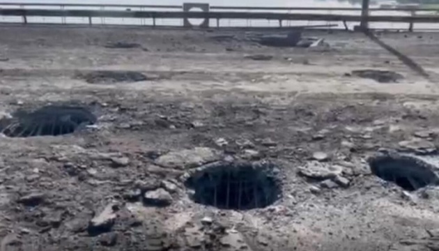 Українські військові вивели з ладу Антонівський автомобільний міст – ОК "Південь"