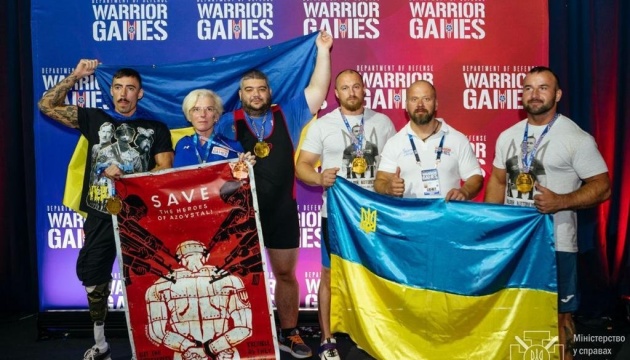 Українці здобули на Іграх Воїнів у США понад 30 медалей і встановили рекорд із пауерліфтингу