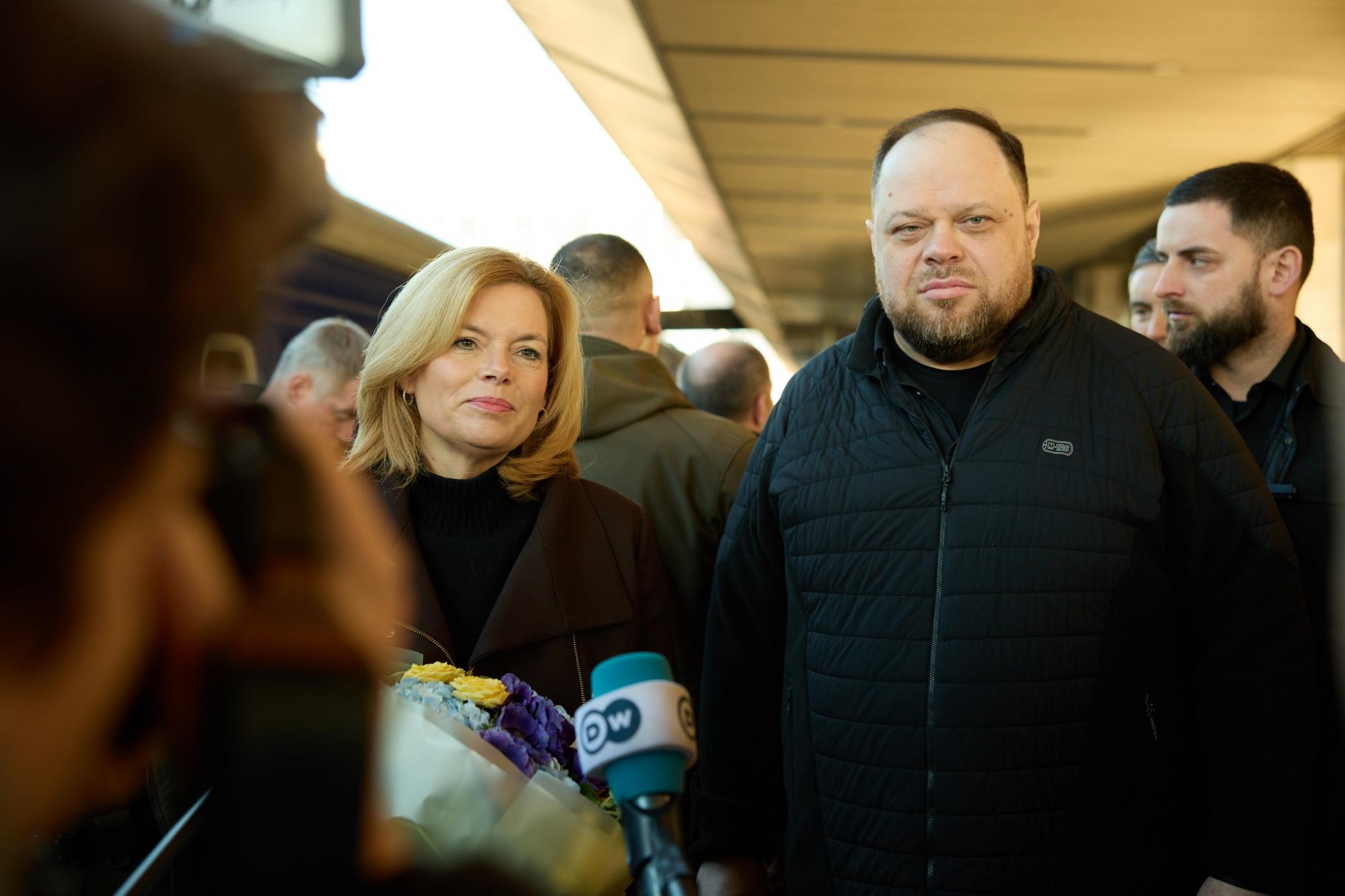 В Україну приїхала президентка Бундестагу