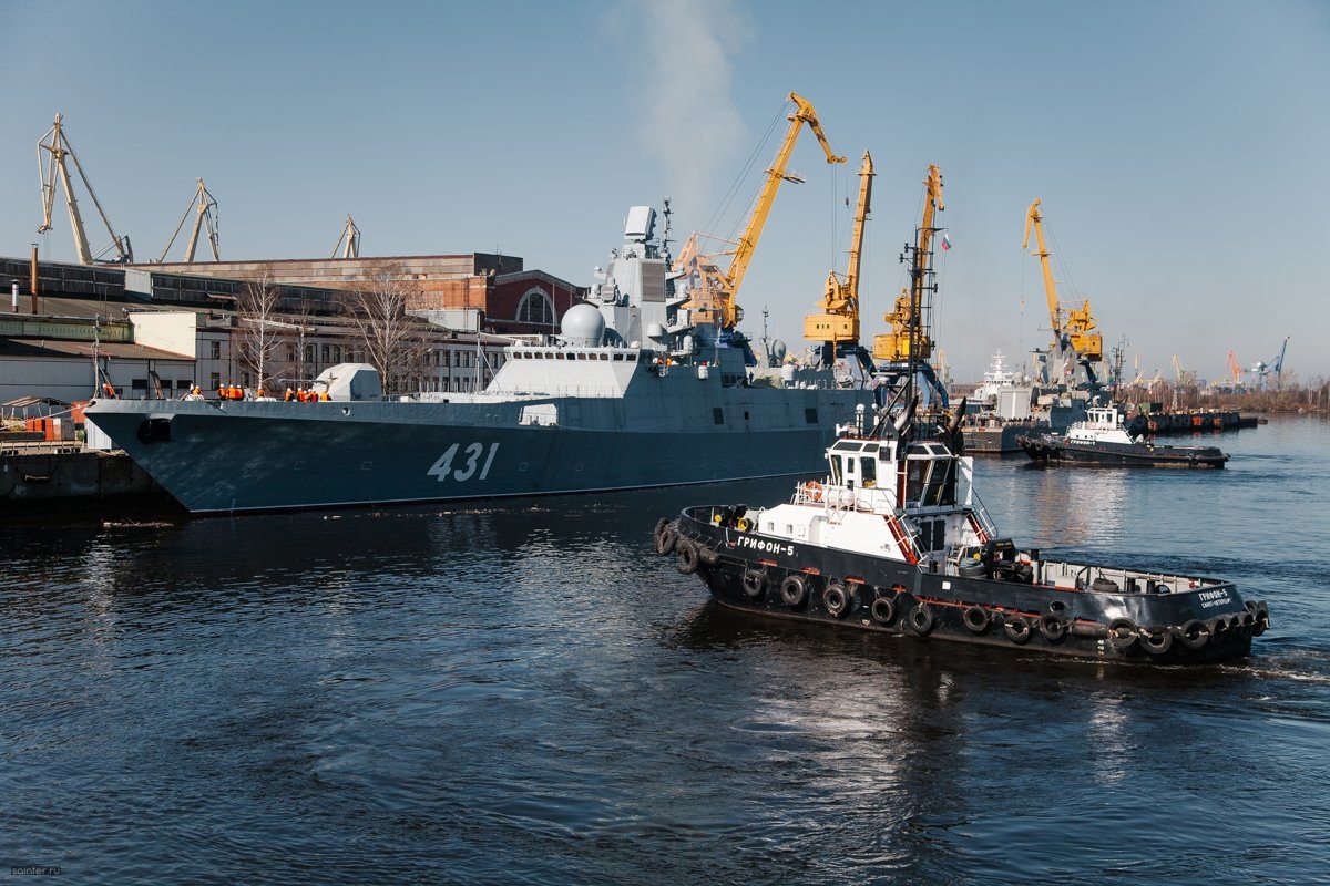Из-за санкций российские фрегаты и корветы останутся "без света"
