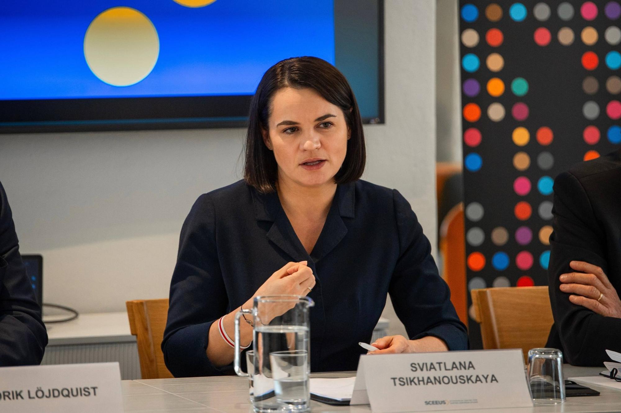 До України приїде Світлана Тихановська