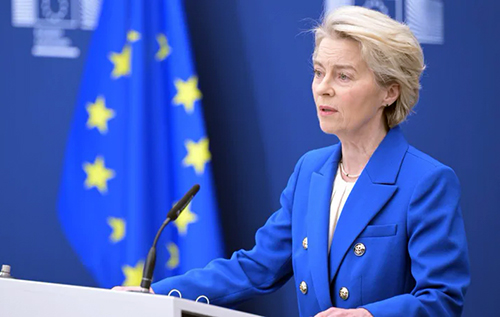 Урсула фон дер Ляєн розповіла, як через торгову війну Трампа країни "шикуються в чергу", щоб працювати з ЄС