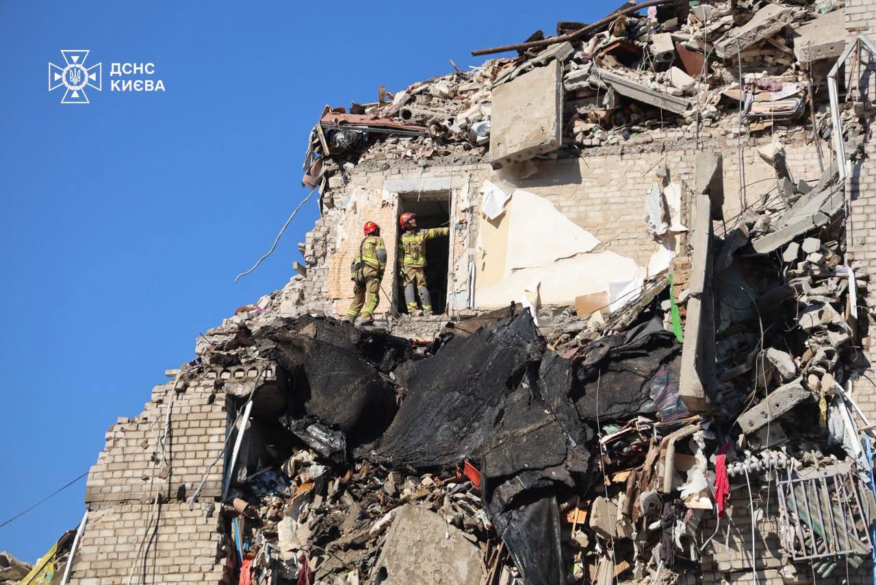У Києві збільшилась кількість загиблих через обстріл У Києві збільшилась кількість загиблих через обстріл