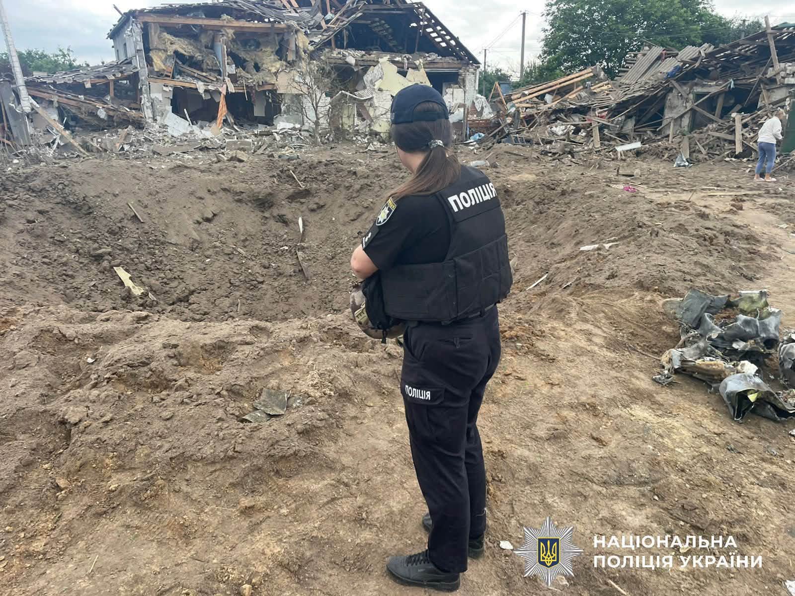 Наслідки удару по Київщині: одна людина загинула, ще 13 поранені Наслідки удару по Київщині: одна людина загинула, ще 13 поранені