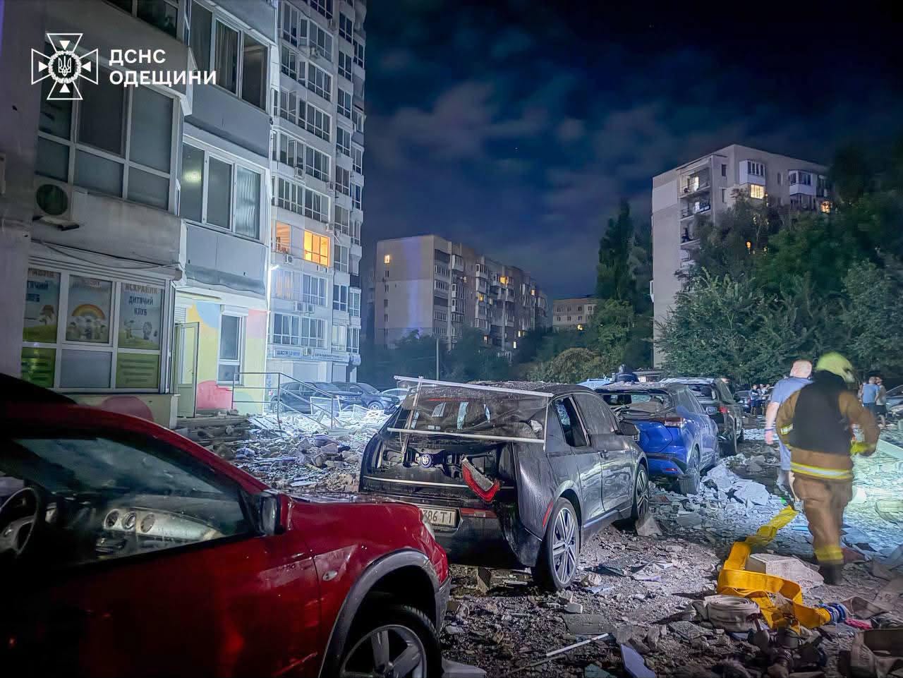 Ворог масована атакував Одесу та область: є постраждалі Ворог масована атакував Одесу та область: є постраждалі