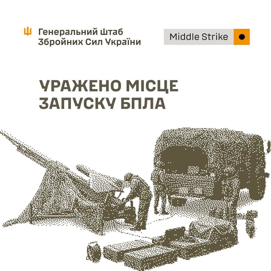 Сили оборони уразили місце запуску БпЛА, пункти управління та ретранслятор Mesh-мережі