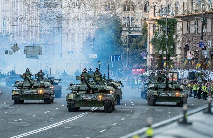 Киев военный парад