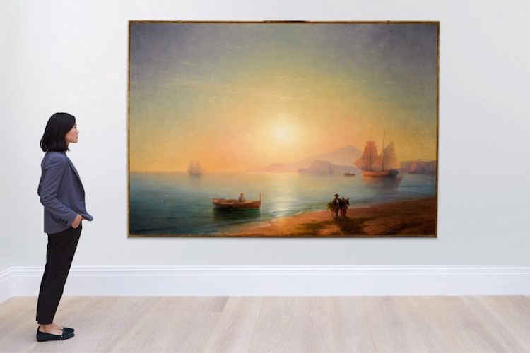 Картину Івана Айвазовського продали на аукціоні Sotheby's за 2,95 мільйона фунтів стерлінгів 