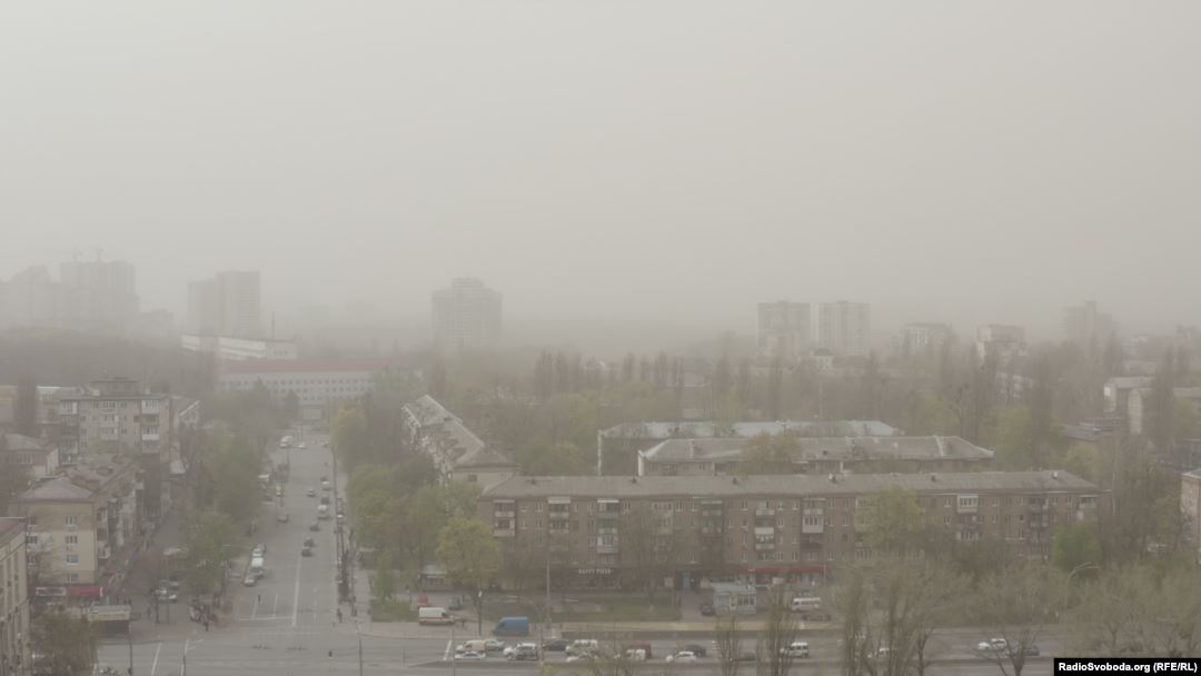 У Києві екологічне лихо. Індекс якості повітря найгірший з можливих. ІНФОГРАФІКА