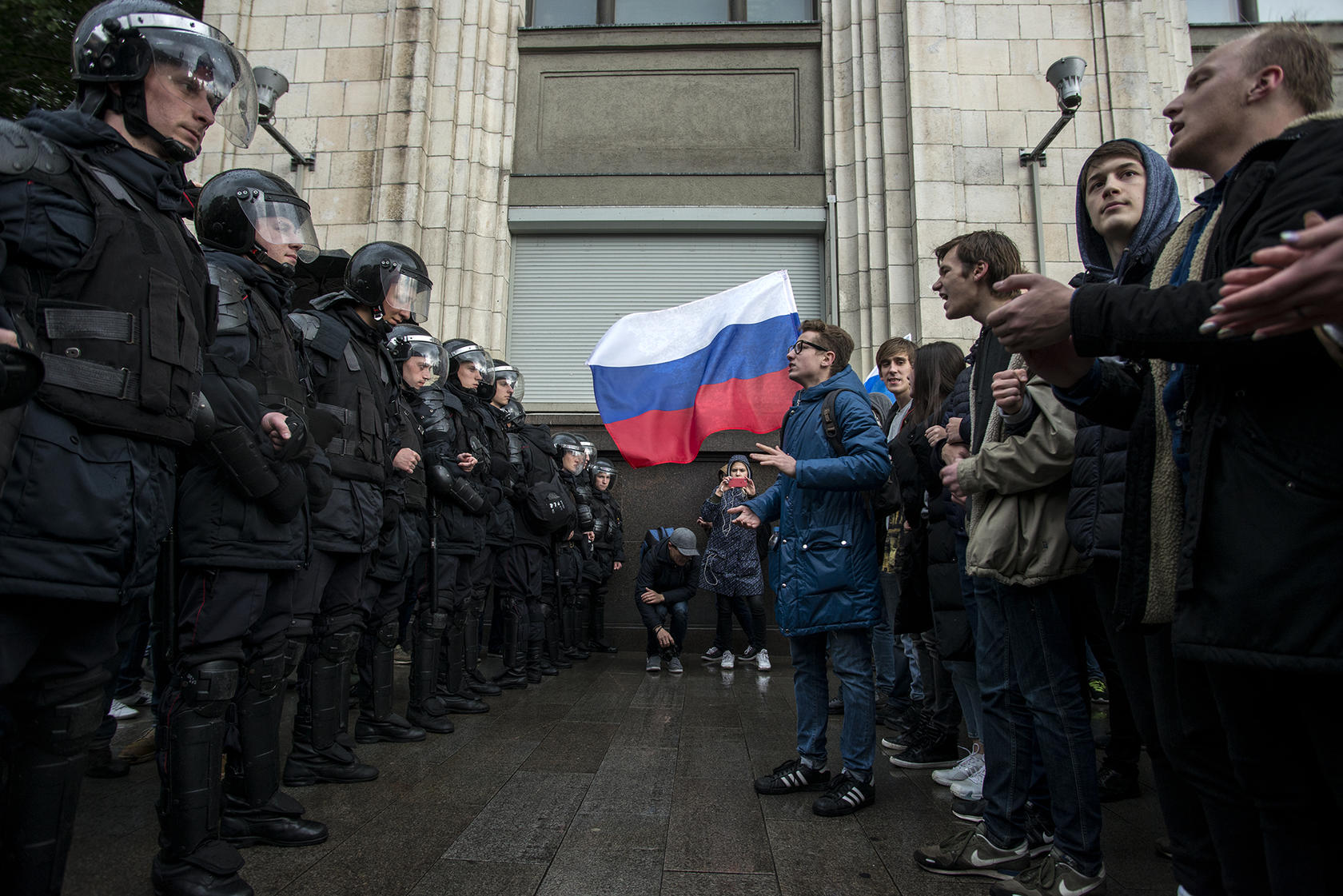 Россия протесты