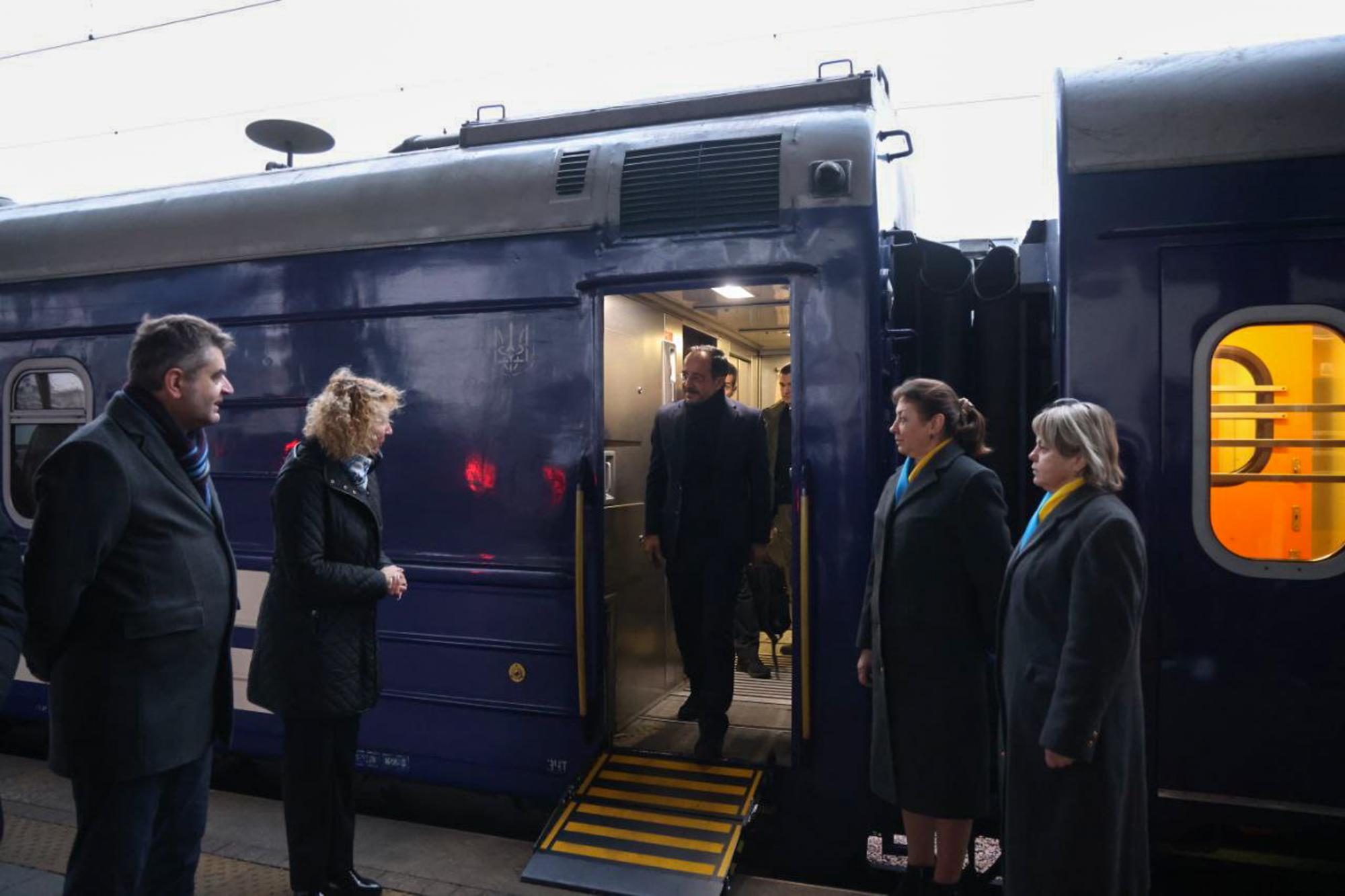 Президент Кіпру прибув із візитом до України