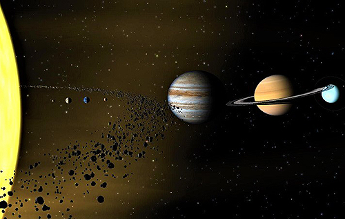 Відсутність планети в поясі астероїдів виявилася великою удачею для Сонячної системи