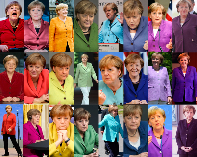 50 оттенков пиджаков Ангелы Меркель