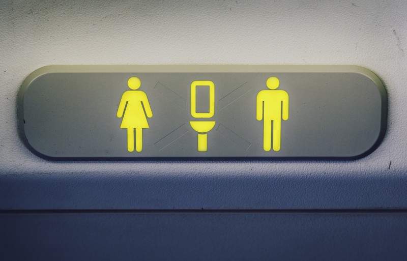 Жінка просиділа 5 годин у туалеті літака до Ісландії через позитивний тест на ковід