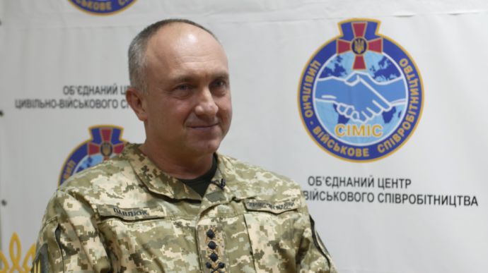 Командувач ООС: Путін хоче захопити вісім головних регіонів на східному та південному напрямку. Йдеться про міста Дніпро, Харків та Одесу