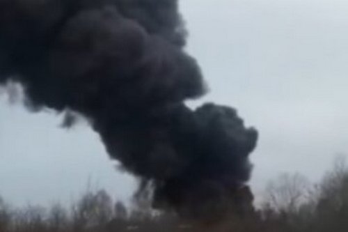 В аеродром на Івано-Франківщині влучили дві ракети: загорівся військовий склад