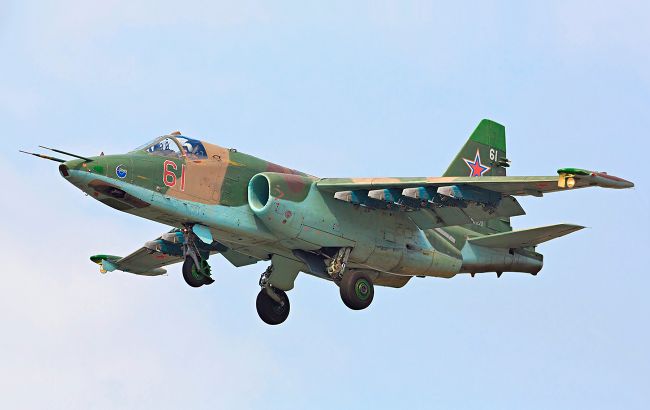Російський штурмовик Су-25 розбився в Бєлгородській області
