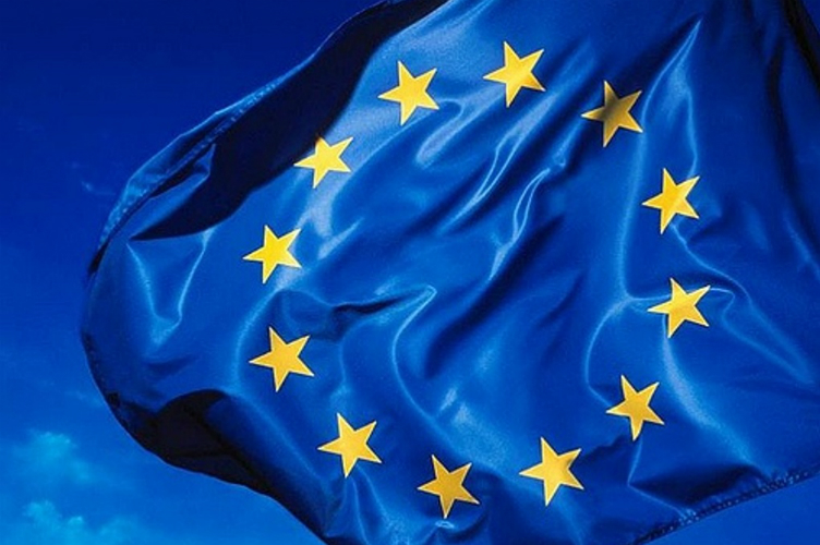 У Верховній Раді встановили прапор Європейського Союзу
