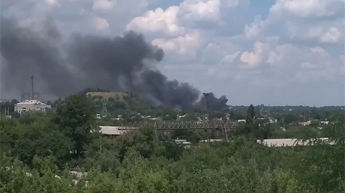 В окупованому Донецьку вибухнув склад боєприпасів