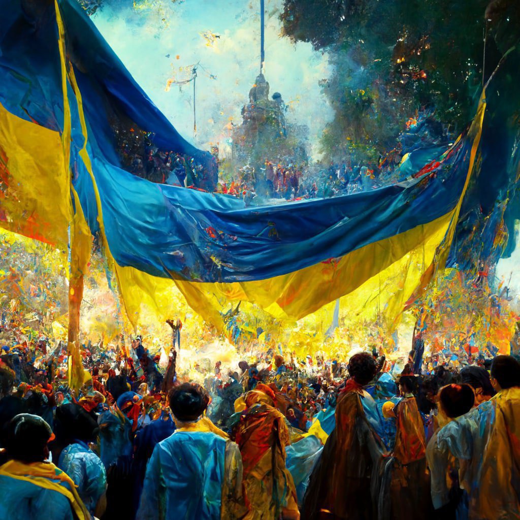 Нейромережа Midjourney показала, як бачить перемогу України у війні проти Росії