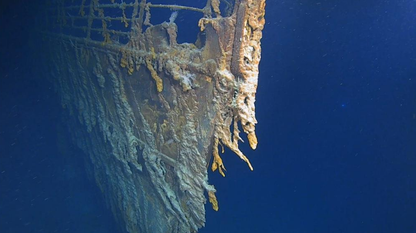 Вперше в історії вчені показали кадри з "Титаніка", зняті майже 40 років тому