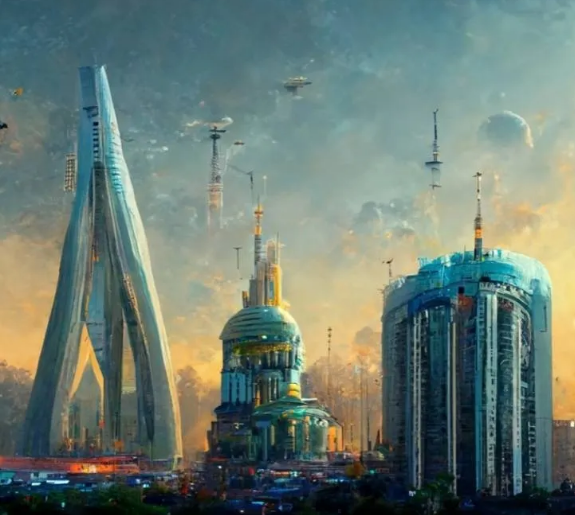 Нейронна мережа згенерувала фото, як виглядатиме Київ після перемоги