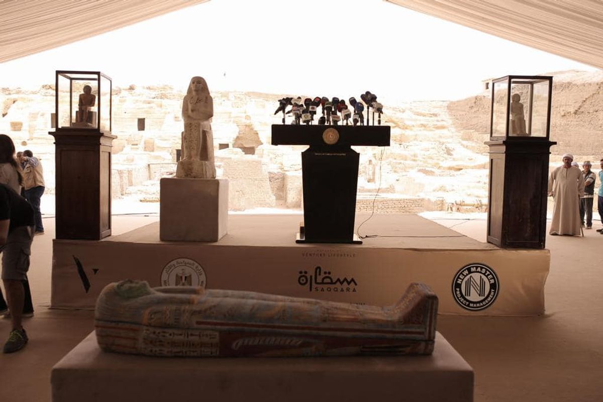 У Єгипті знайшли майстерні з муміфікації віком 2300 років 