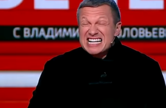 Пропагандист Соловйов визвірився на Галкіна через жарт про голову Скабєєвої