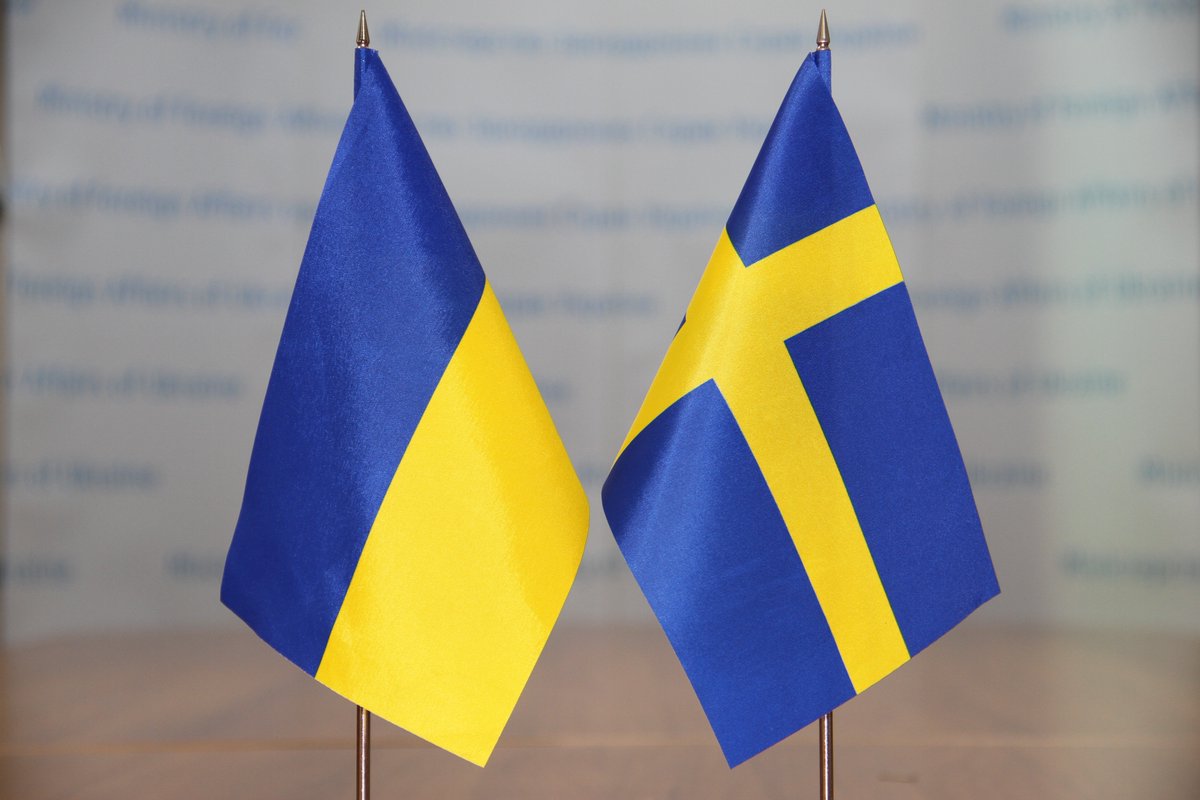 Україна та Швеція підписали угоду про гарантії безпеки