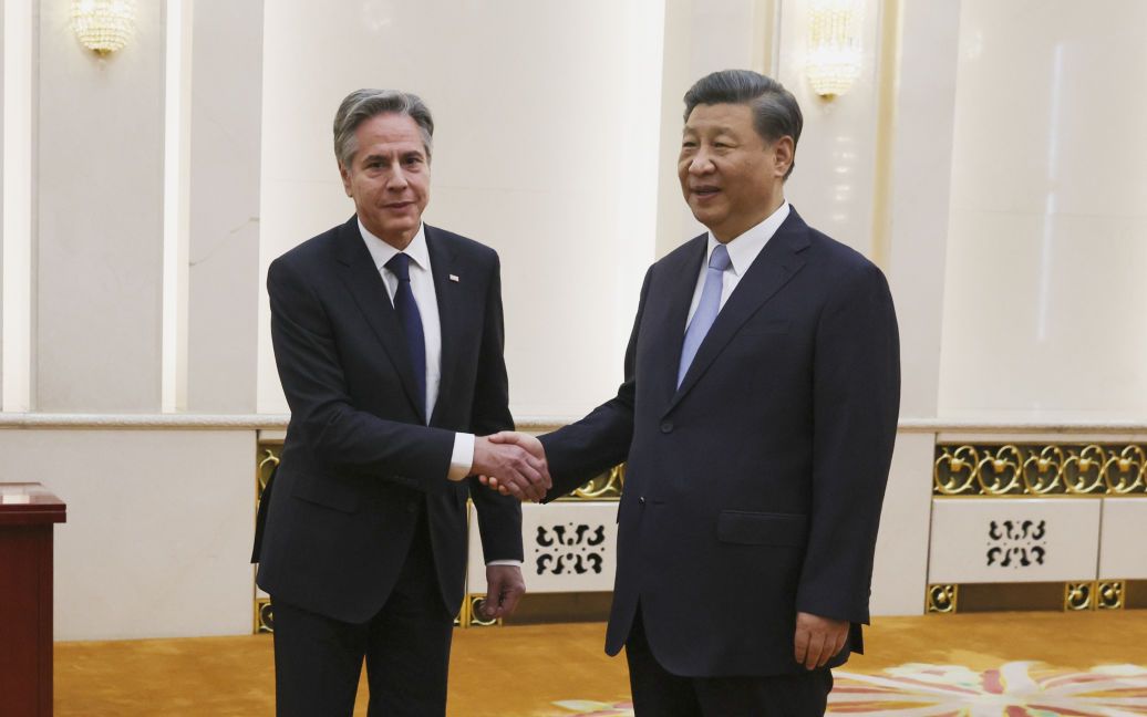 Держсекретар США Блінкен зустрівся з главою Китаю Сі Цзіньпіном