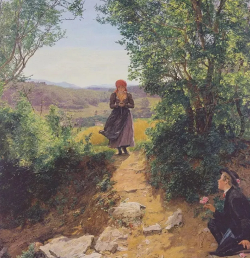 Дівчина зі смартфоном на картині 1860 року здивувала мережу. Але це не подорожі в часі 