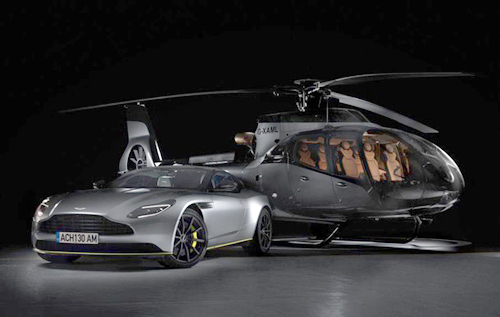Компания Aston Martin представила свой первый вертолет