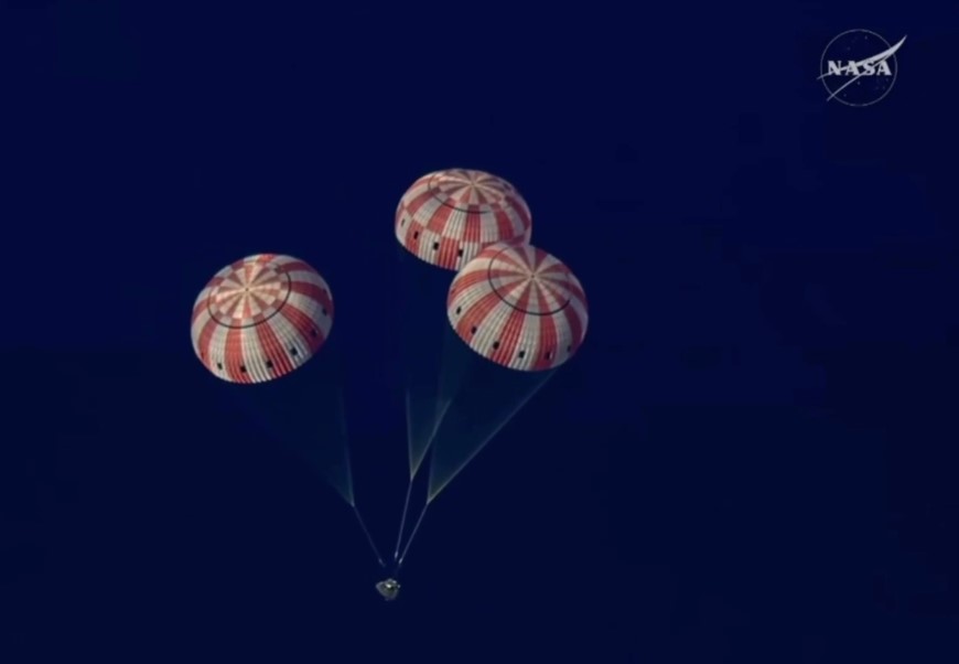 Як екіпаж місії "Артеміда-2" повертався на Землю: подробиці