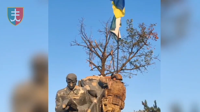 Українські бійці показали кадри звільнення Урожайного