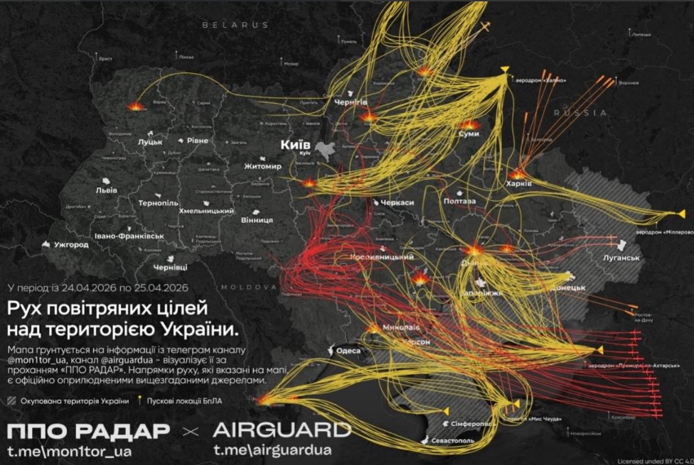 Влучання 13 ракет та 36 дронів: у Повітряних силах розкрили деталі російської атаки