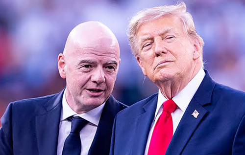 Трамп уперше заступився за Інфантіно після скандалу навколо ФІФА: "Він фантастичний!" Трамп уперше заступився за Інфантіно після скандалу навколо ФІФА: "Він фантастичний!"