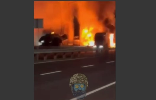 Росія завдала удару по АЗС на кордоні з Польщею Росія завдала удару по АЗС на кордоні з Польщею