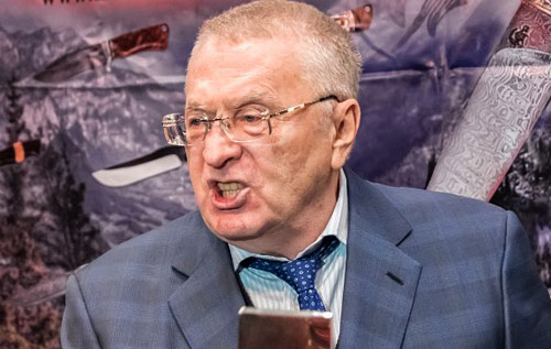 Жириновский устроил истерику на росТВ из-за украинской патриотической комедии. ВИДЕО