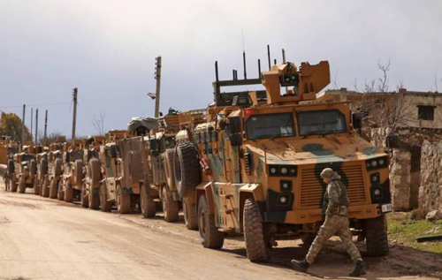 "Война все ближе", – сотни танков, БМП, авиация, тысячи военных ВС Турции пересекли границу Сирии после провала переговоров с Москвой. ВИДЕО