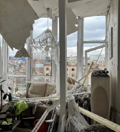 Російська ракета зруйнувала квартиру відомої блогерки в Харкові: Галини Науменко з сім'єю не було вдома, хом'ячок дивом вижив