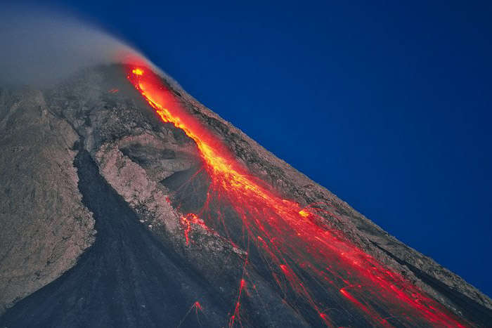 Індонезія, вулкан, прокинувся, виверження, висота, 5 км
